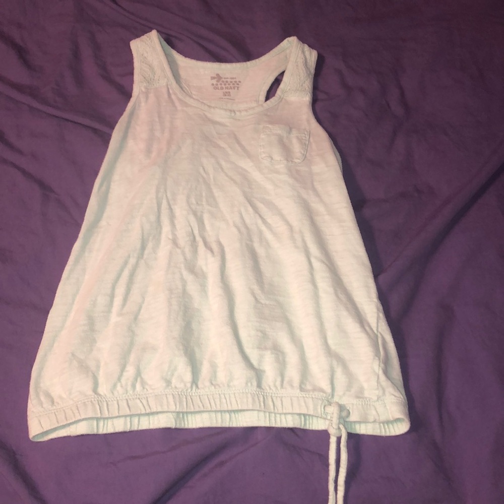 Light blue tank top